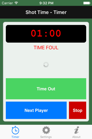 Shot Time - Pool Timer - náhled