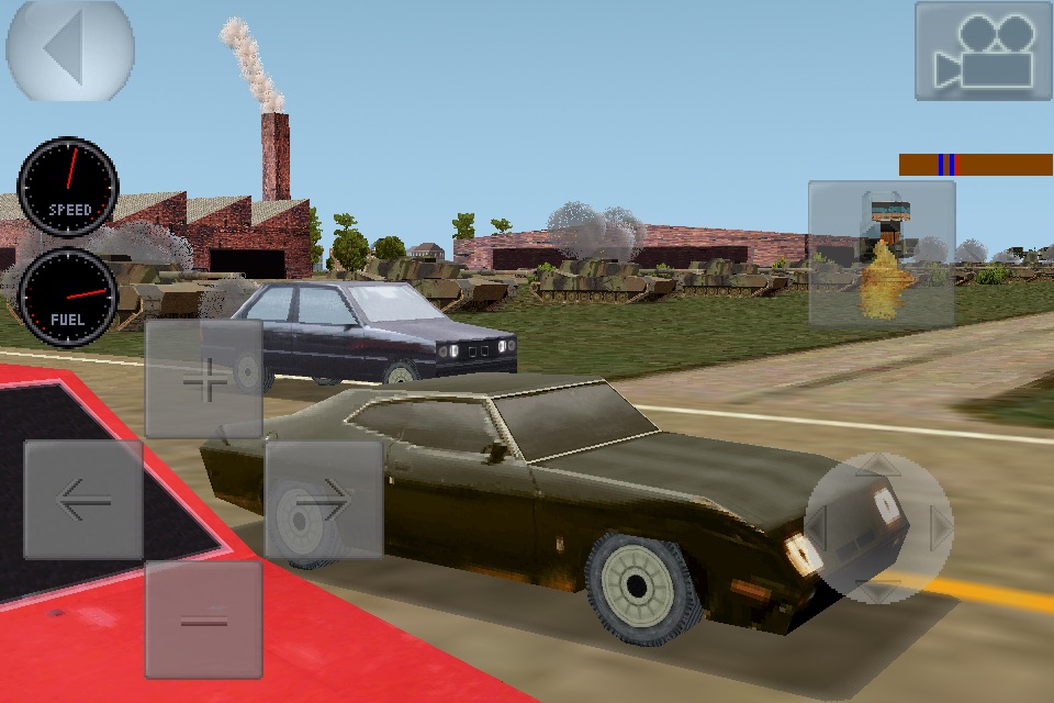 Mad Road 3D - Combat cars game screenshot 2