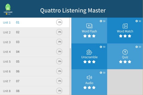 Quattro Listening Master screenshot 4
