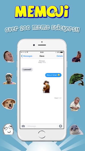 Memoji - Emoji Meme Sticker Keyboard(圖2)-速報App