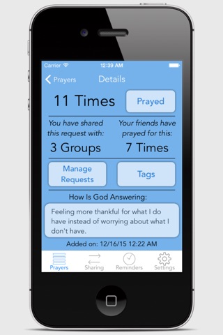 PrayerShared screenshot 2