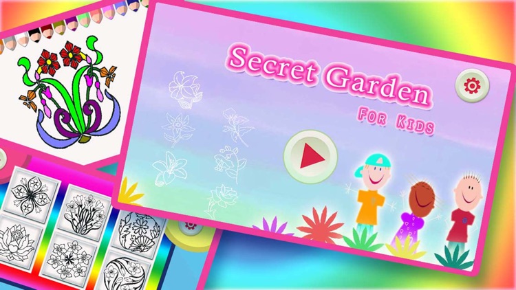 Secret Garden - Wonderful Coloring Book For Kids