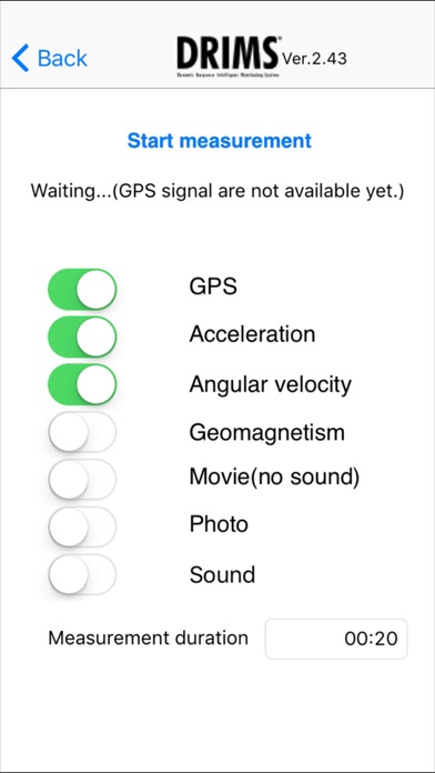 How to cancel & delete iDRIMS measurement from iphone & ipad 3