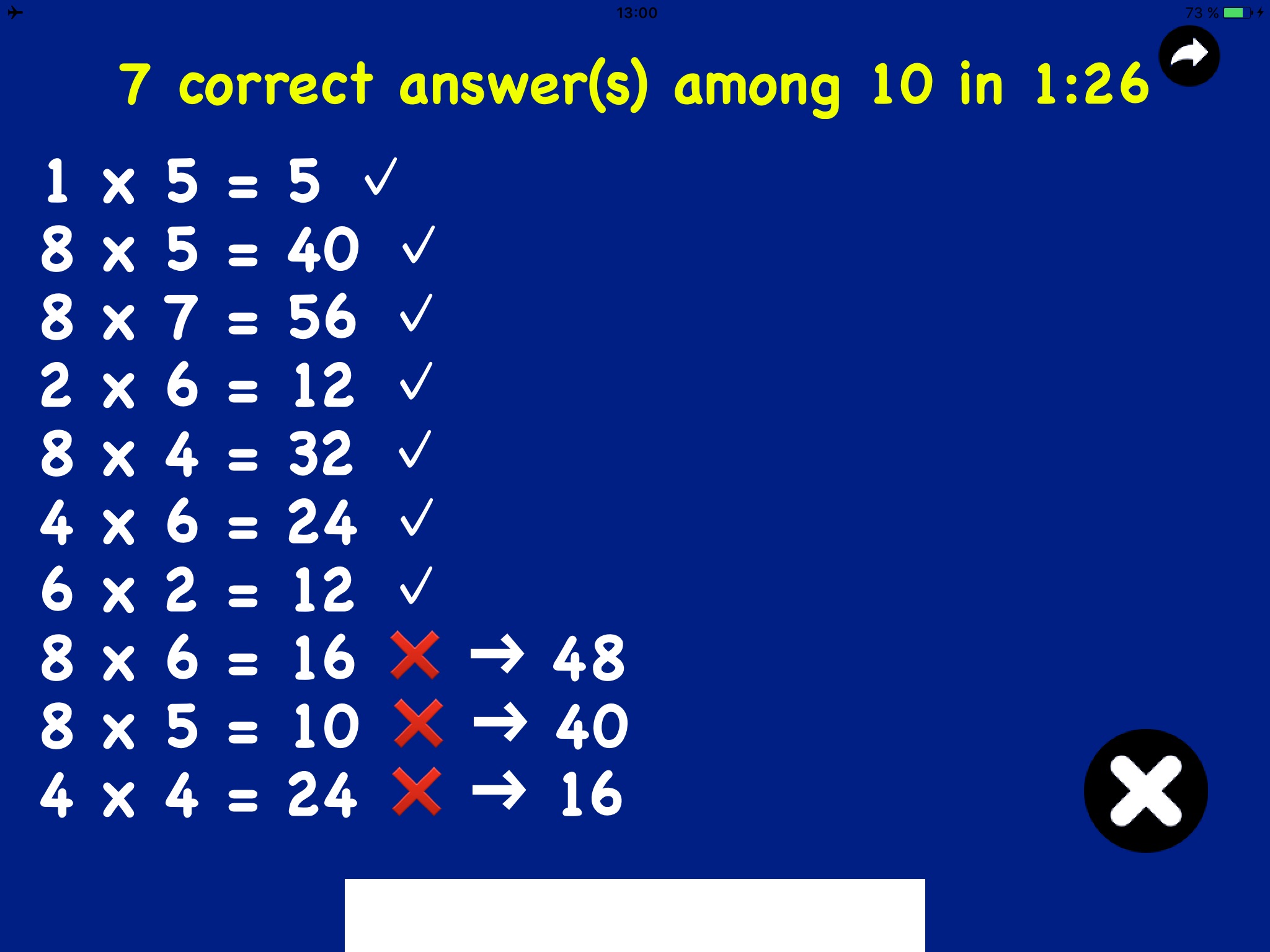 Multiplication - For kids, learn math with K5 method for all grade screenshot 2
