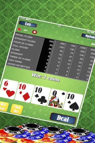 Poker Megas Vegas City screenshot 3