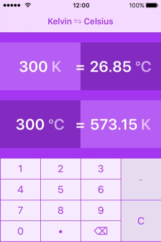 Kelvin To Celsius | K to °C screenshot 2