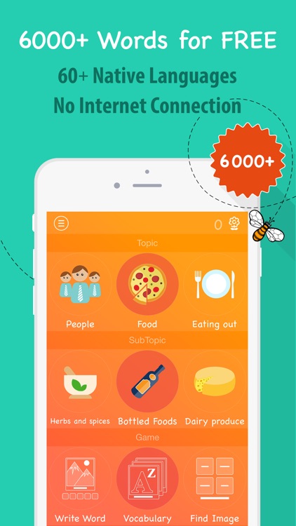 6000 Words - Learn Italian Language for Free screenshot-0