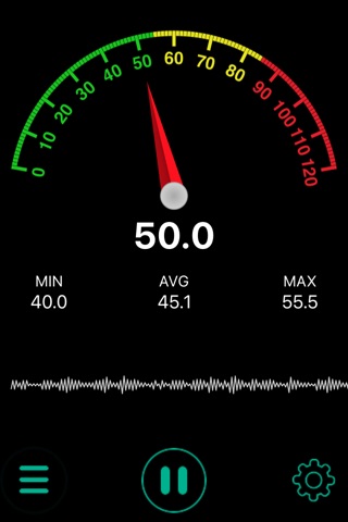 Sound Meter Pro - Noise Power Level and Decibel Meter screenshot 2