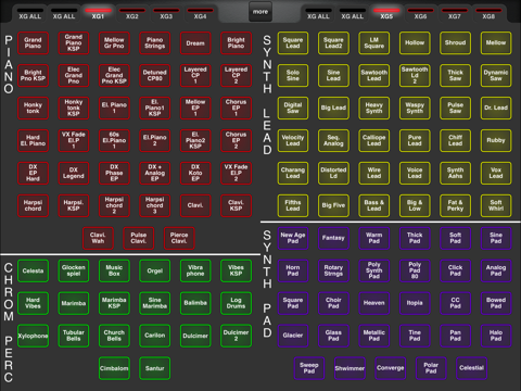 MDXG: XG Sound Set Controller screenshot 3