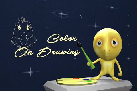 Color on Drawing - educational painting book for kids screenshot 3