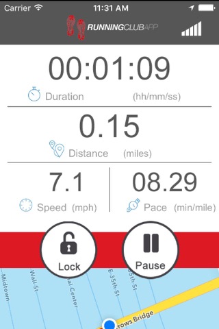 RunningClub App screenshot 2