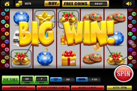 Christmas Shiver Slots - Play Lucky Casino : Real Fun Slot Machines Pro! screenshot 2