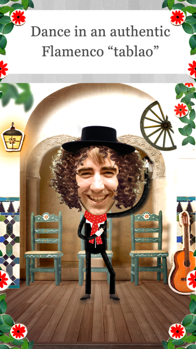 How to cancel & delete Crazy Flamenco Rumba Dance – Enjoy dancing Spanish music with this funny Face Photo Booth (perfect for guitar lovers) from iphone & ipad 2