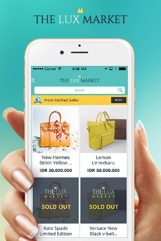 The Lux Market App screenshot 2
