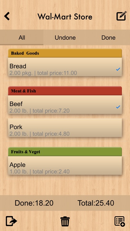 Grocery Shopping List Pro - Buying List & Checklist for Supermarket