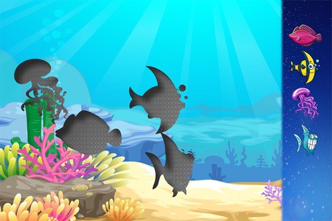Sea Creatures Puzzle : Sweet Fish Matching Game for Kids screenshot 3