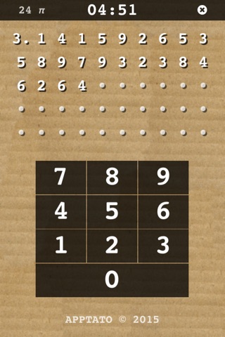 Pi Digits Memory Game - No Ads screenshot 2