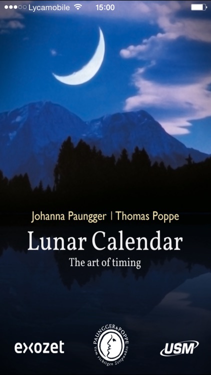 Lunar Calendar - The Art of Timing