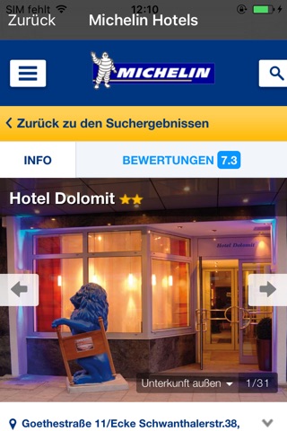 MICHELIN Hotels: online booking & room reservation screenshot 4