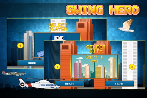 Swing Hero - Superhero Rope n Fly Adventure Game screenshot 2