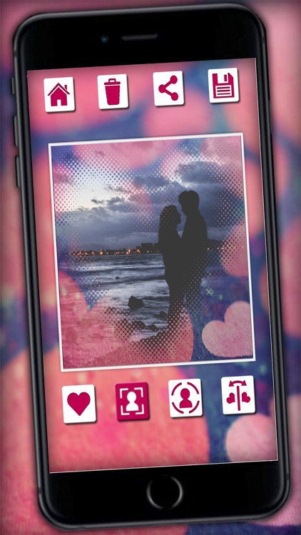 Photo editor for your profile with frames and love filters screenshot-3