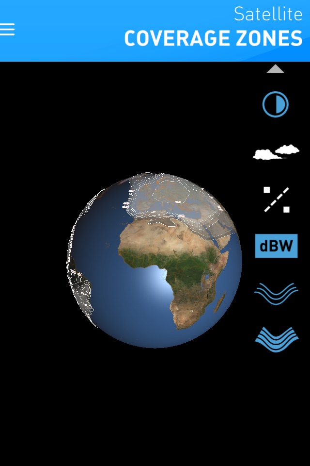 Eutelsat Satellite Coverage Zones Lite screenshot 3