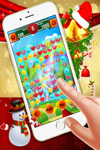 Jelly Candy Blitz : - Free matching 3 for Christmas season ! screenshot 2