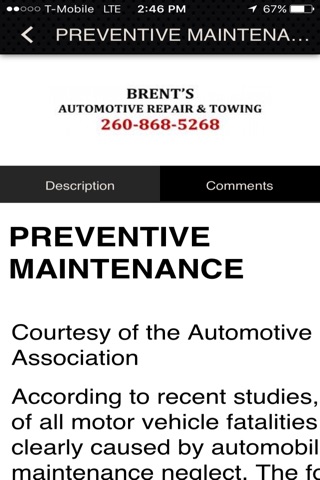 Brent's Automotive Repair screenshot 3