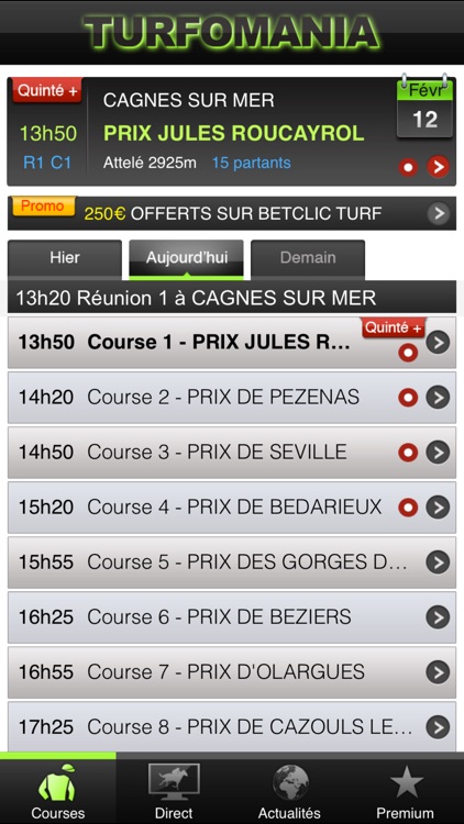 Turfomania - résultat turf et pronostic hippique