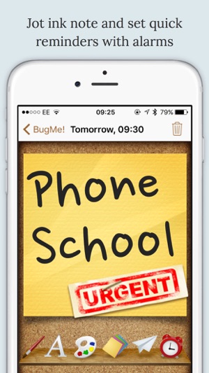 BugMe! Stickies - Ink Notepad with Alarms & Reminders(圖1)-速報App