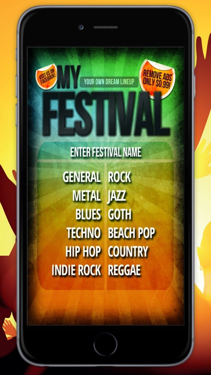 My Festival - Create Fake Music Festival Posters