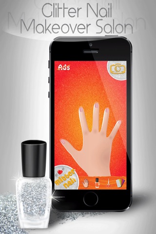 Glitter Nail Makeover Salon - Play Fashion Spa Game And Get Shiny Manicure Design.s screenshot 3