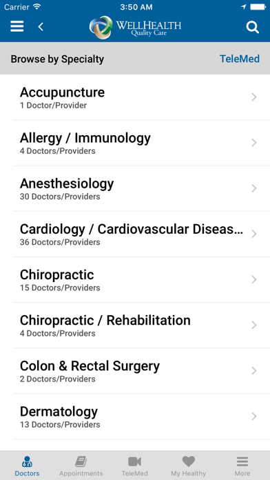 How to cancel & delete WellHealth Quality Care from iphone & ipad 3