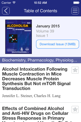 Alcoholism: Clinical and Experimental Research screenshot 4