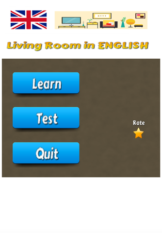Learn Living Room Words in English Language screenshot 4