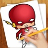 Learn To Draw Chibi Style Superheroes