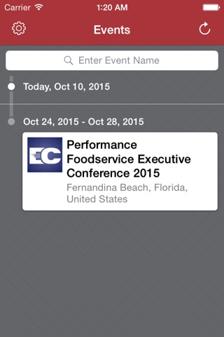 Performance Foodservice Events screenshot 2