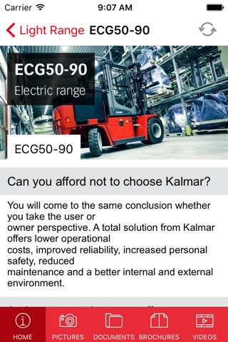 Kalmar Forklift screenshot 3