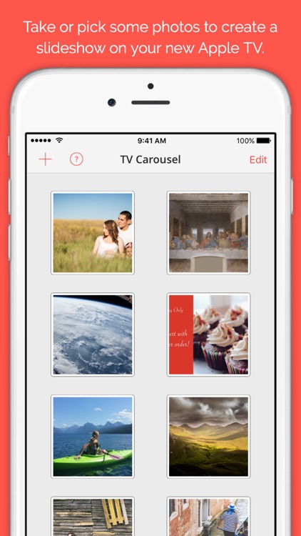 TV Carousel — Send photos to your TV