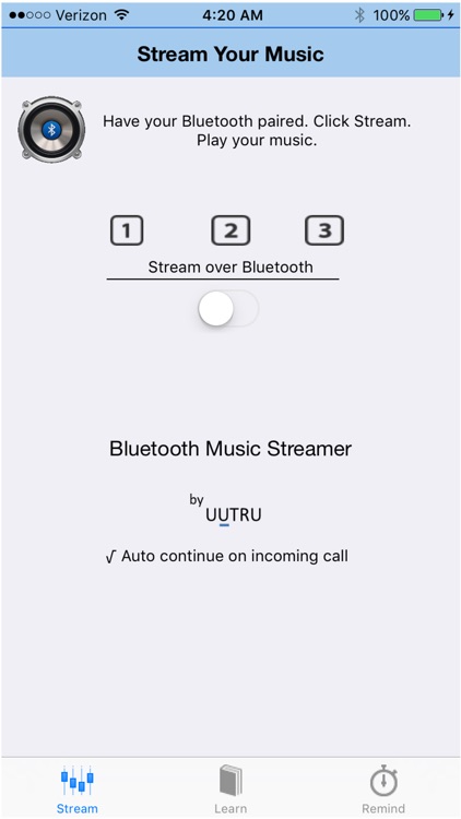 Bluetooth Music