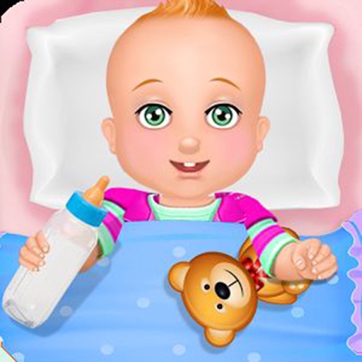 Virtual Baby Care and Mother feeding Salon Icon