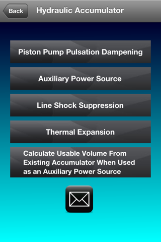 Hydraulic Accumulator Calculator screenshot 2