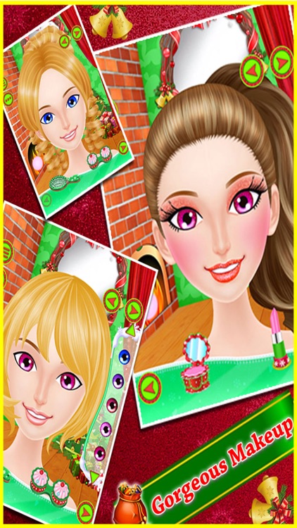 Christmas Girl Makeover Salon