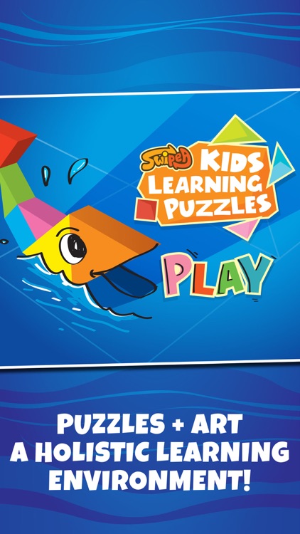 Kids Learning Puzzles: Sea Animals, Tangram Tiles