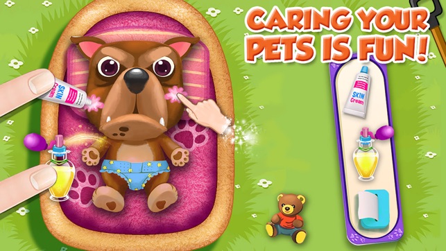 Pets Wash & Dress up - Play Care Love Baby Pets(圖3)-速報App