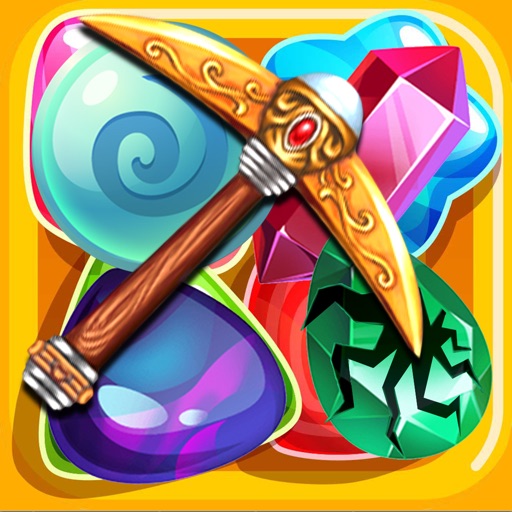 Happy Miner Free-A puzzle sports game Icon