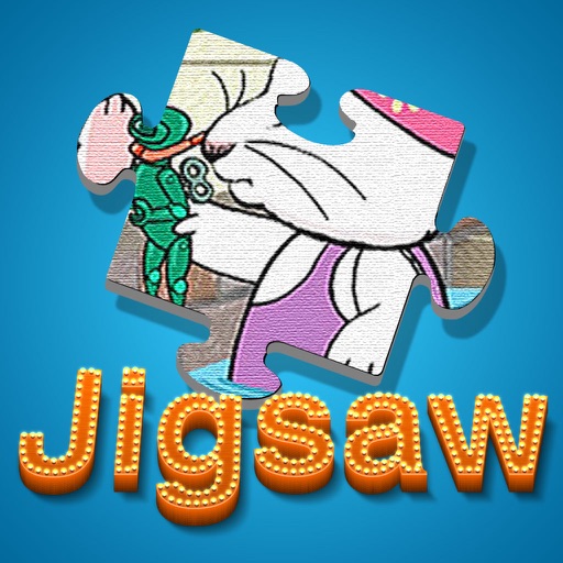 Cartoon Jigsaw Puzzle Box for Max and Ruby iOS App