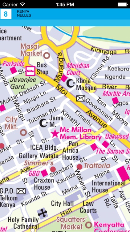 Kenya. Tourist map screenshot-4