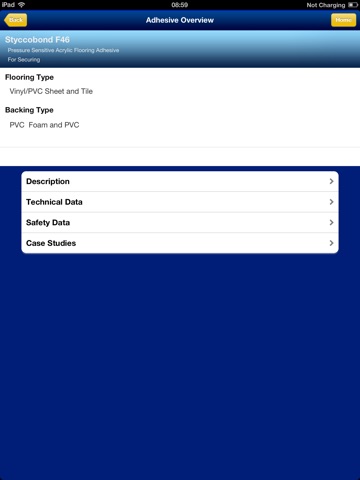 Recommended Adhesives Guide screenshot 4