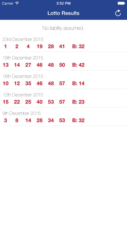 lotto raffle results history